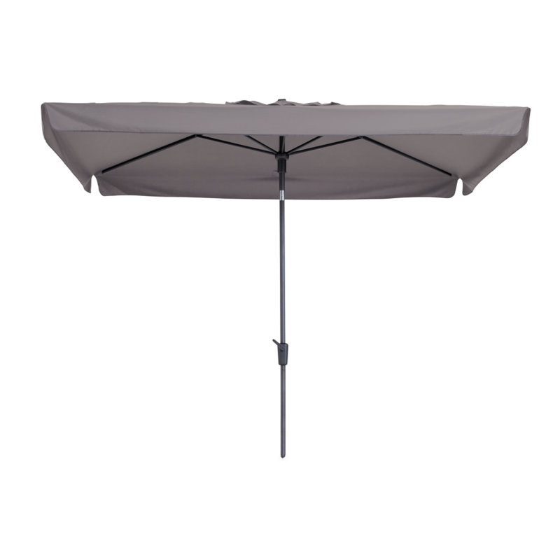 Madison Madison stokparasol Delos luxe 200x300 cm. - taupe