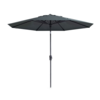 Madison stokparasol Paros 2 - 300 cm. - Grey