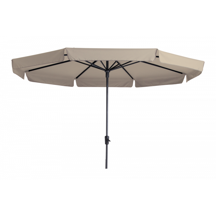 Madison Madison stokparasol Syros luxe 350 cm. - ecru