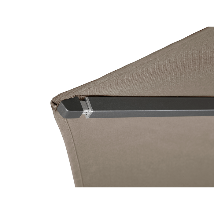 Platinum Platinum Riva stokparasol rechthoekig 3x2m. - Olive