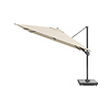 Platinum Challenger  zweefparasol T2 Premium - 3x3 m. - Champagne