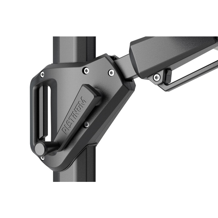 Platinum Platinum Challenger  zweefparasol T2 Premium - 3x3 m. - Champagne