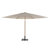 4-Seasons stokparasol Azzurro 300 cm - Woodlook/Sand