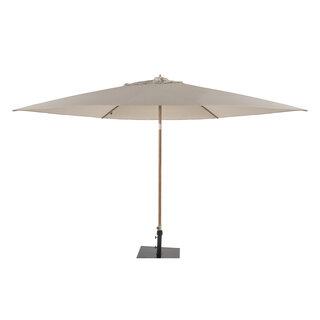 4-Seasons 4-Seasons stokparasol Azzurro 300 cm - Woodlook/Sand