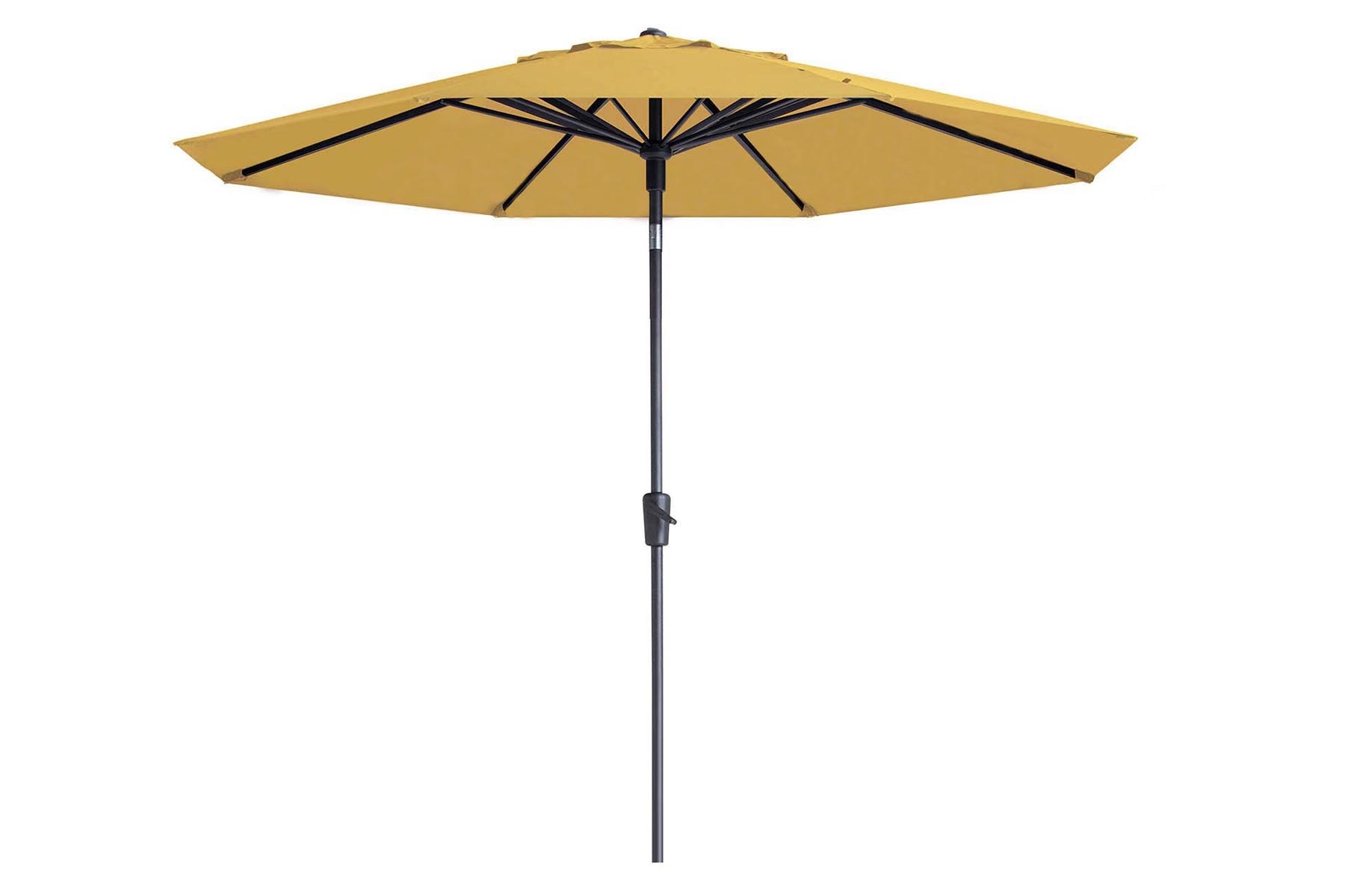 Madison Madison stokparasol Paros 2 - 300 cm. - Yellow