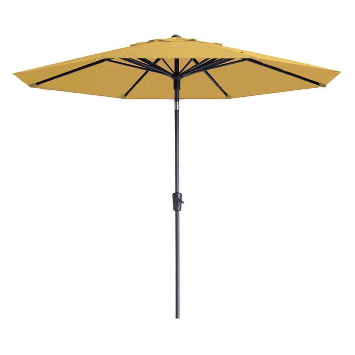 Madison Madison stokparasol Paros 2 - 300 cm. - Yellow
