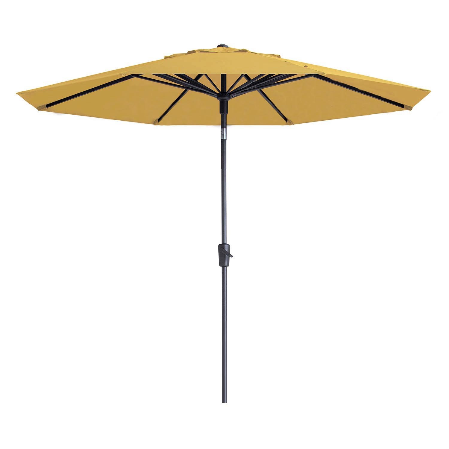 Madison Madison stokparasol Paros 2 - 300 cm. - Yellow