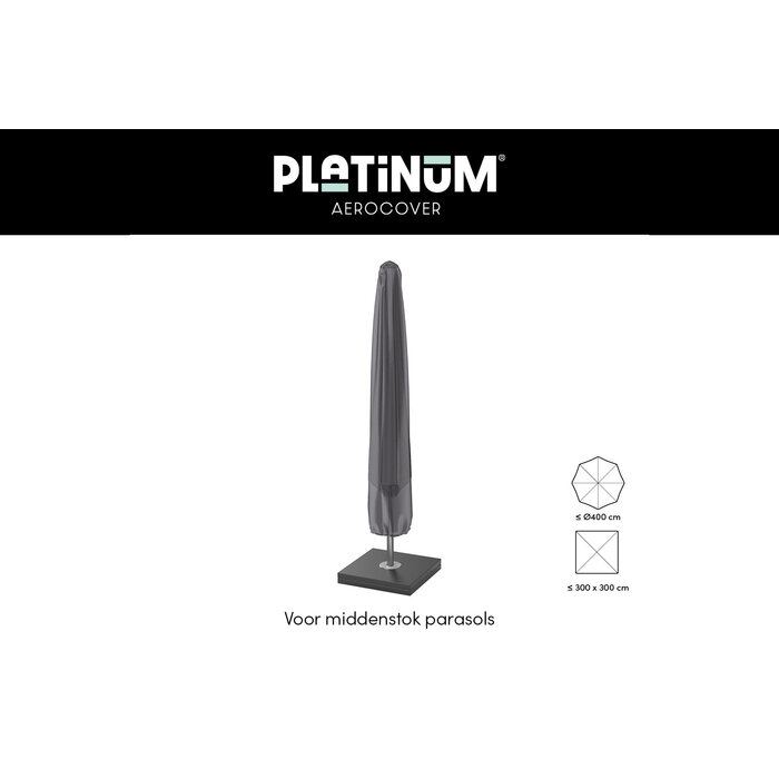Platinum Aerocover Platinum Aerocover stokparasolhoes 230x30/40 cm.