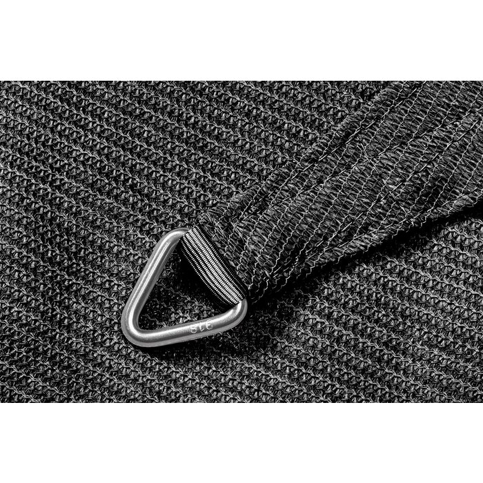Platinum Platinum Coolfit schaduwdoek driehoek 5x5x5m. Antraciet