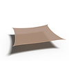 Platinum Coolfit schaduwdoek vierkant zand 3,6x3,6 m.
