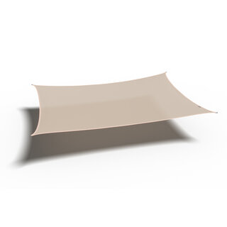 Platinum Platinum Coolfit schaduwdoek rechthoek gebroken wit 3x4 m