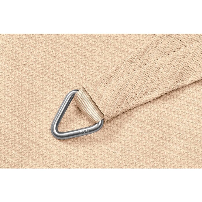 Platinum Platinum Coolfit schaduwdoek rechthoek gebroken wit 3x4 m