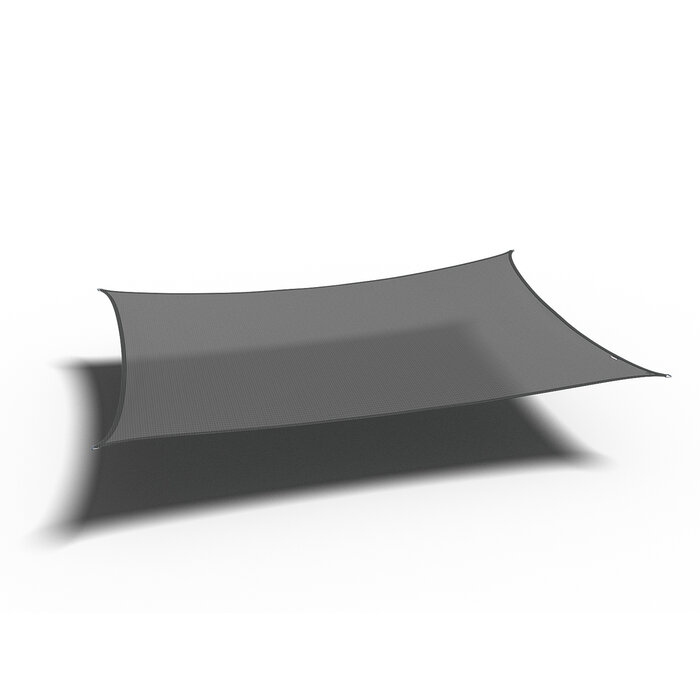 Platinum Nesling Coolfit schaduwdoek rechthoek  Antraciet 3x5 m.