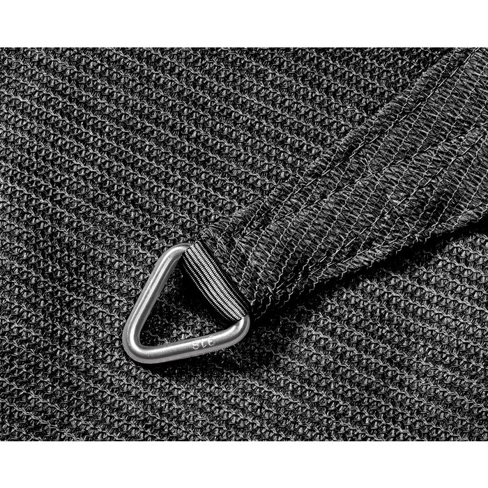 Platinum Nesling Coolfit schaduwdoek rechthoek  Antraciet 3x5 m.