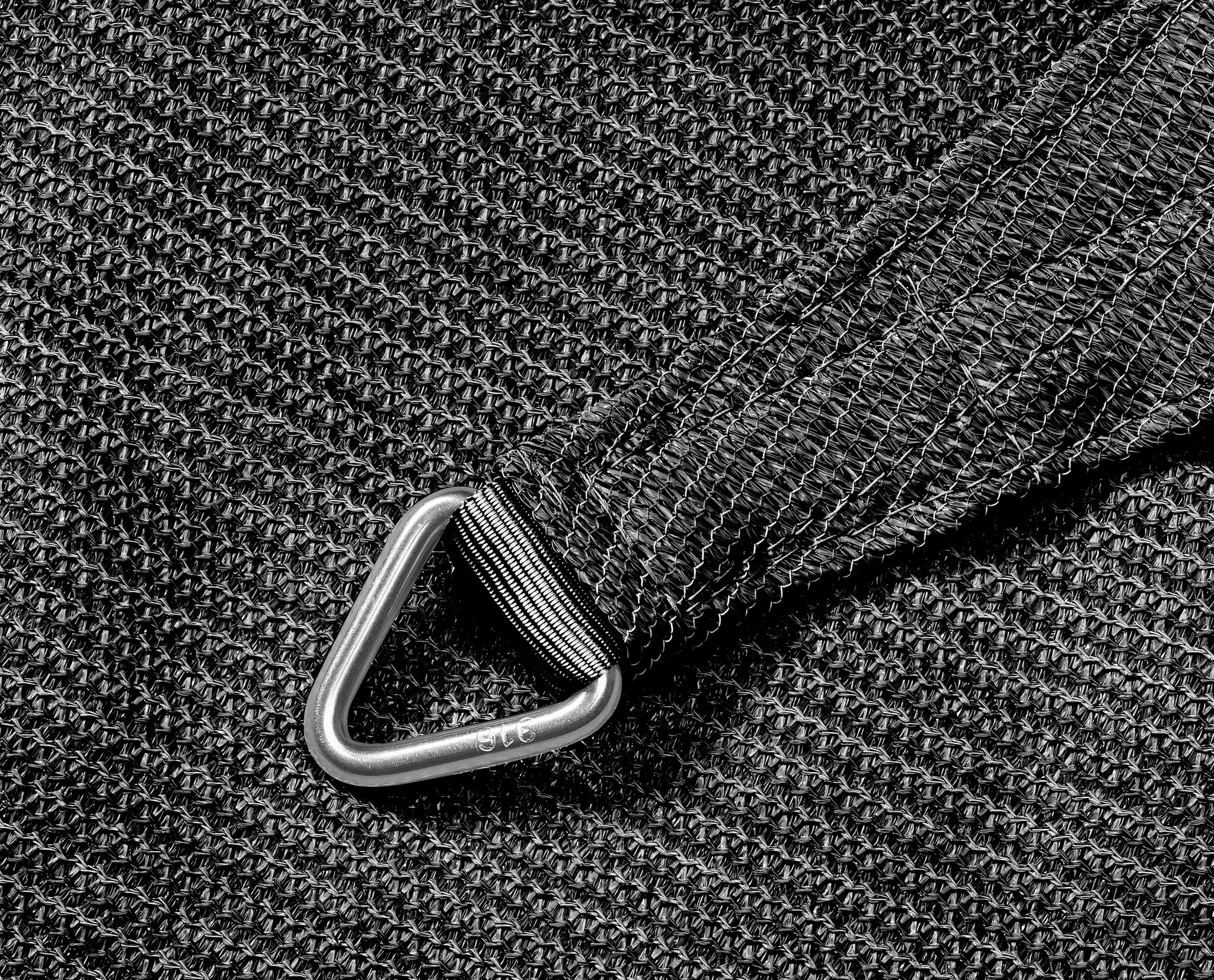 Platinum Nesling Coolfit schaduwdoek rechthoek  Antraciet 3x5 m.