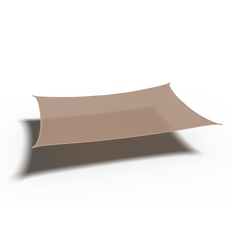 Platinum Platinum Coolfit schaduwdoek rechthoek zand 3x5 m.