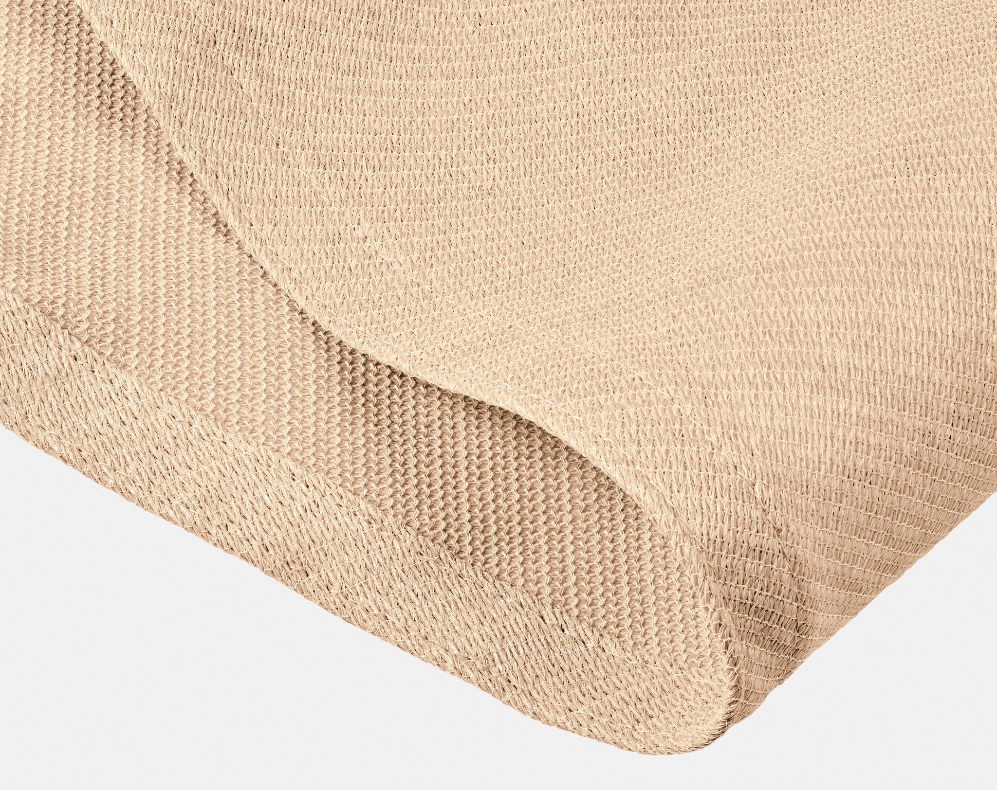 Platinum Platinum Coolfit schaduwdoek rechthoek gebroken wit 3x5 m.