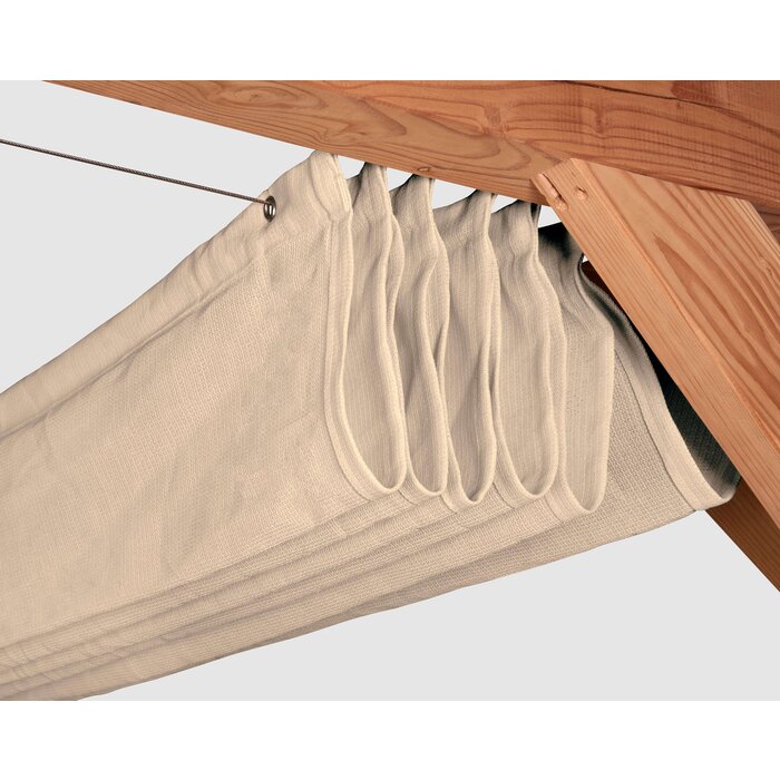 Platinum Platinum Harmonica schaduwdoek 290x400 cm. Gebroken wit