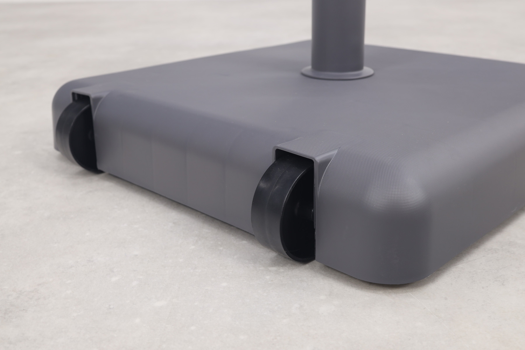 Helcosol Helcosol Parasolvoet vierkant 40 kg. - antraciet