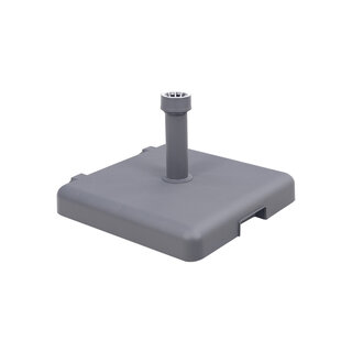 Helcosol Helcosol Parasolvoet vierkant 40 kg. - Antraciet