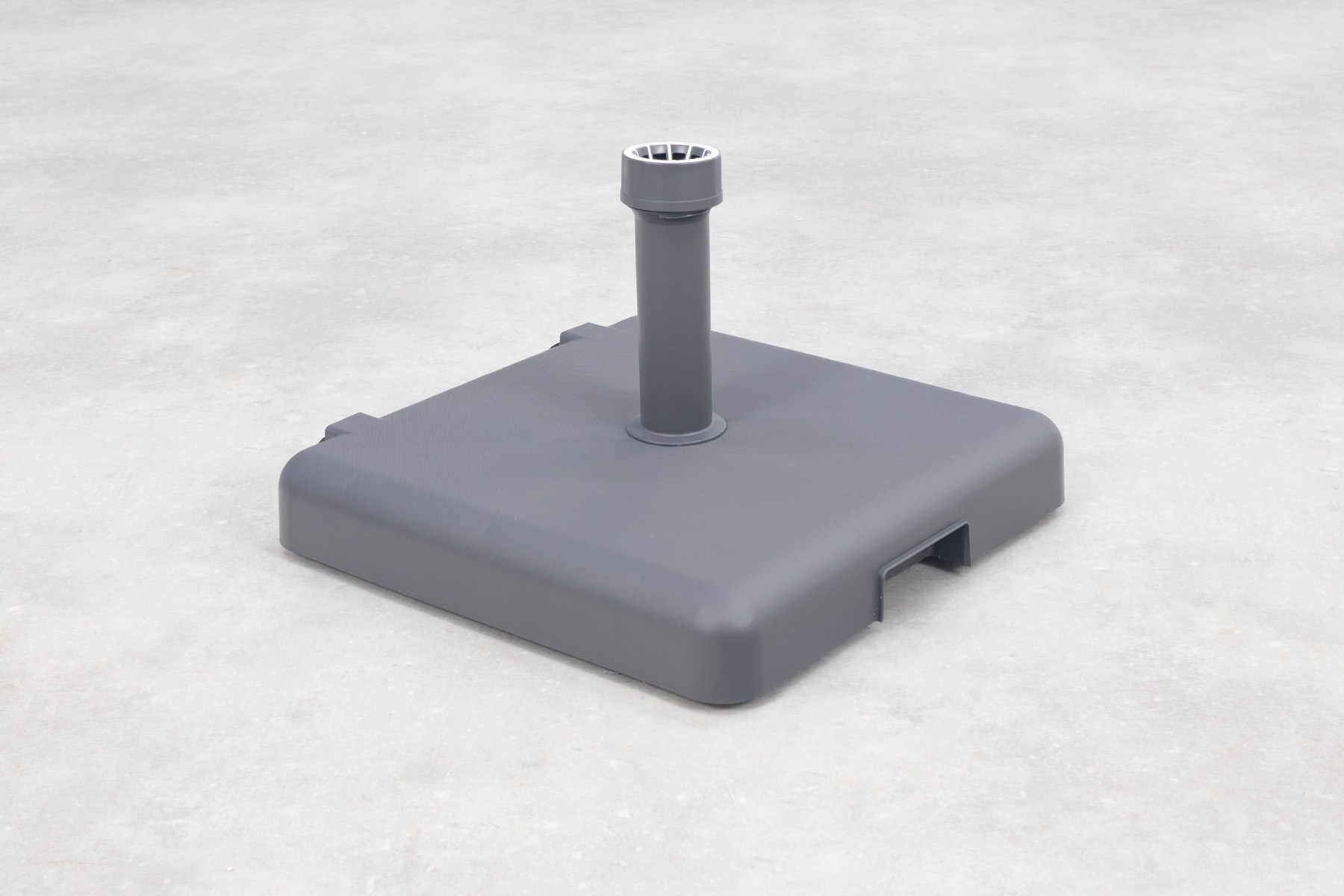 Helcosol Helcosol Parasolvoet vierkant 40 kg. - antraciet