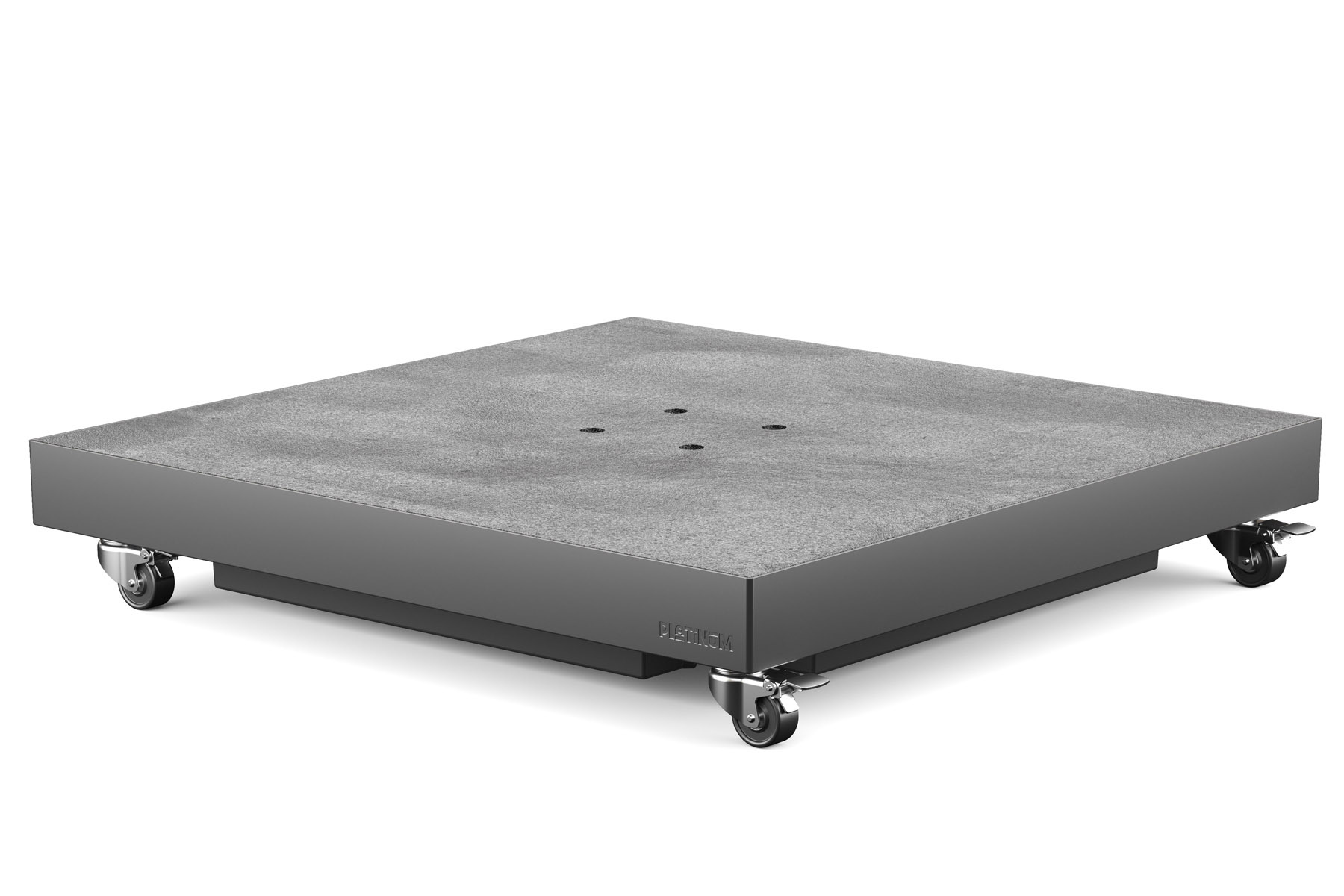 Platinum Platinum parasolvoet Ceramica - Antraciet - 90 kg. - Verrijdbaar