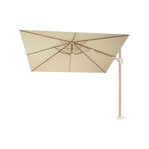 Platinum Platinum Challenger Zweefparasol T2 premium - 3x3 m. Champagne Teak