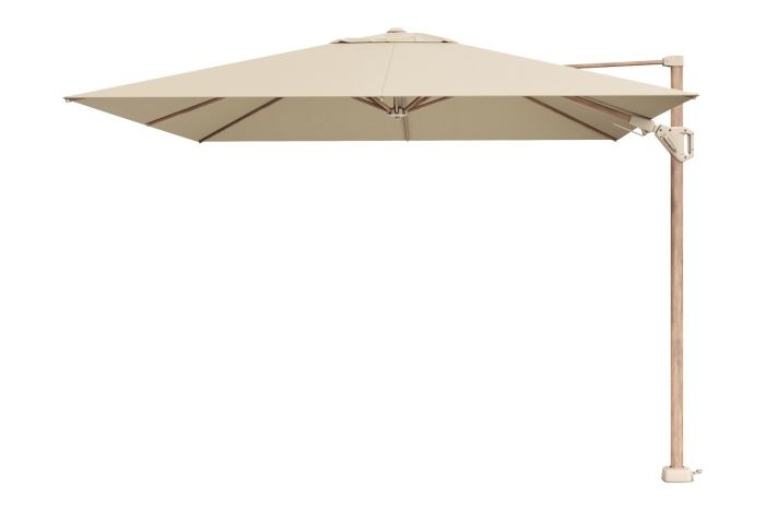 Platinum Platinum Challenger Zweefparasol T2 premium - 3x3 m. Champagne Teak