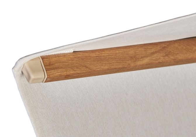 Platinum Platinum Challenger Zweefparasol T2 premium - 3x3 m. Champagne Teak