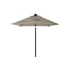 Triangle stokparasol - 210x130 cm. ecru. - Taupe