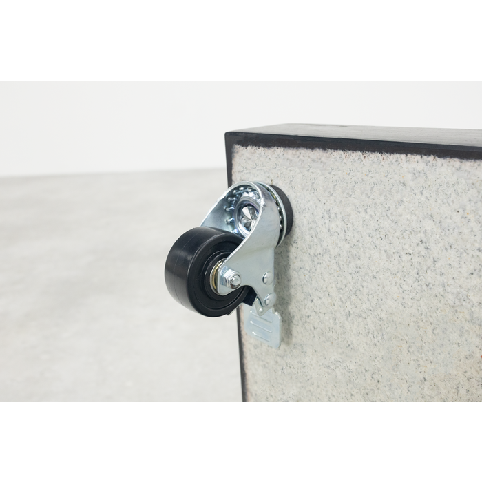 Platinum Platinum verrijdbare parasolvoet Rome 40 kg - Black Polished