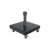 Platinum verrijdbare parasolvoet Rome 40 kg - Black Polished