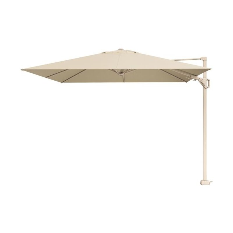 Platinum Platinum Challenger Zweefparasol T2 premium - 3x3 m. Champagne - Sandstone