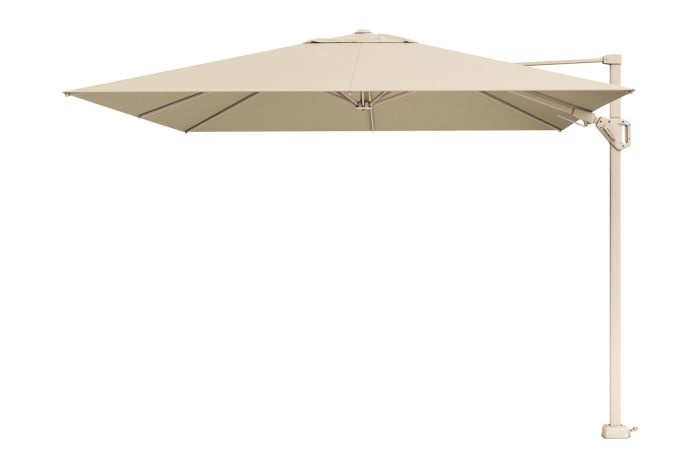 Platinum Platinum Challenger Zweefparasol T2 premium - 3x3 m. Champagne - Sandstone