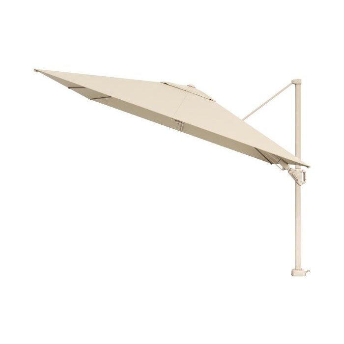 Platinum Platinum Challenger Zweefparasol T2 premium - 3x3 m. Champagne - Sandstone