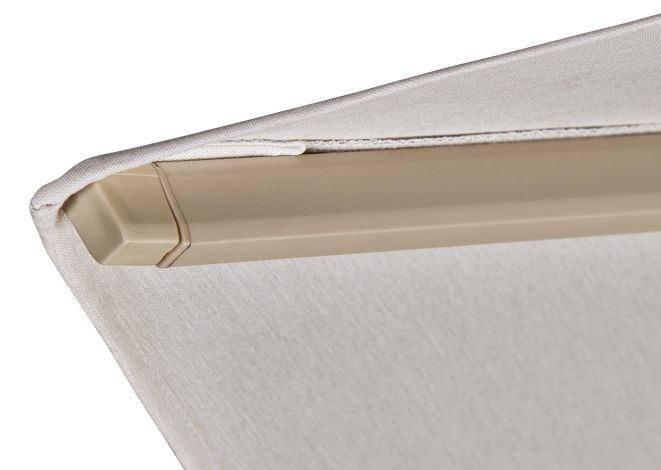 Platinum Platinum Challenger Zweefparasol T2 premium - 3x3 m. Champagne - Sandstone