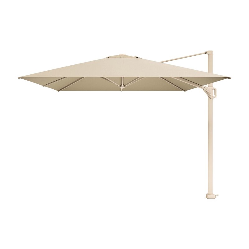 Platinum Platinum Challenger Zweefparasol T1 Premium 4x3 m. - Champagne - Sandstone