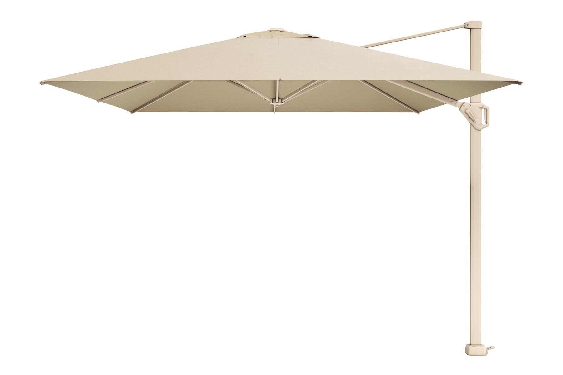 Platinum Platinum Challenger Zweefparasol T1 Premium 4x3 m. - Champagne - Sandstone