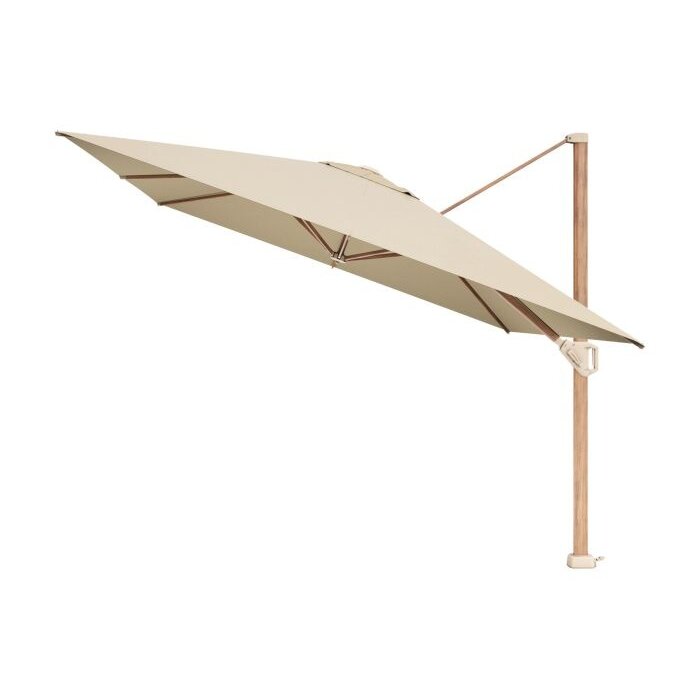 Platinum Platinum Challenger Zweefparasol T1 Premium 4x3 m. - Champagne - Teaklook