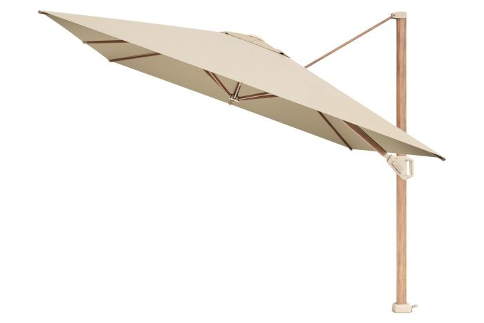 Platinum Platinum Challenger Zweefparasol T1 Premium 4x3 m. - Champagne - Teaklook