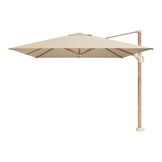 Platinum Platinum Challenger Zweefparasol T1 Premium 4x3 m. - Champagne - Teaklook