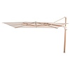 4 Seasons Finca Zweefparasol 400x300 cm. - zand/woodlook