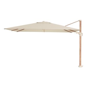Platinum Platinum Challenger rechthoek zweefparasol T2 Premium - 2,6 x 3,5 m. - Champagne Teak