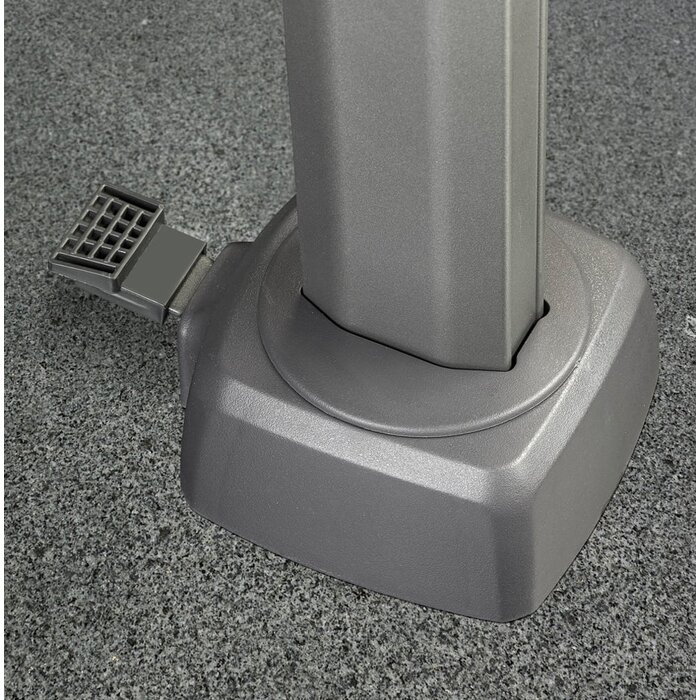 Platinum Platinum Challenger rechthoek zweefparasol T2 Premium - 2,6 x 3,5 m. - Havana Taupe