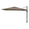 Platinum Challenger rechthoek zweefparasol T2 Premium - 2,6 x 3,5 m. - Havana Taupe