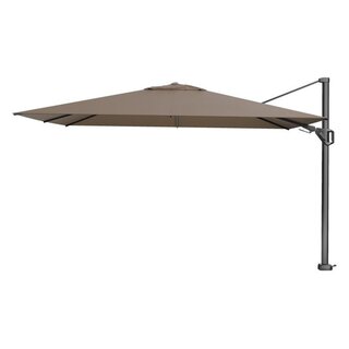 Platinum Platinum Challenger rechthoek zweefparasol T2 Premium - 2,6 x 3,5 m. - Havana Taupe