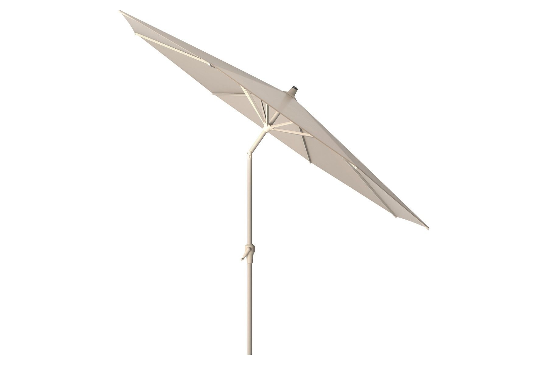 Platinum Platinum Riva stokparasol 3 m. rond - Sandstone Ivory