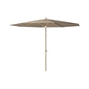 Platinum Riva stokparasol 3 m. rond - Teak Taupe