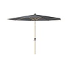 Platinum Riva stokparasol 3 m. rond - Teak Antraciet