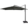 Platinum Icon T1 Zweefparasol - 4x3m. - Faded Black